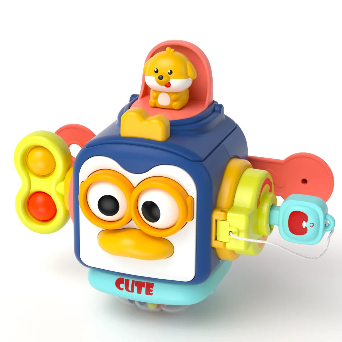 Montessori Busy Board Cube