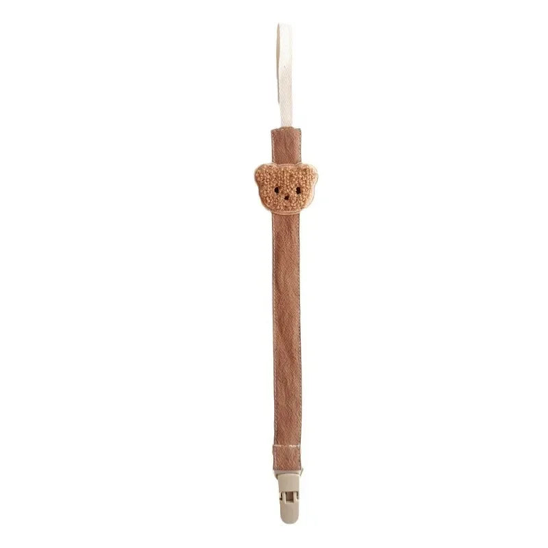 Bear Pacifier Clip Strap