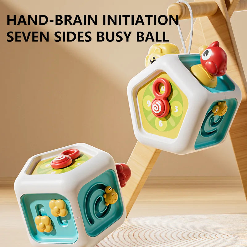 Montessori Busy Board Cube