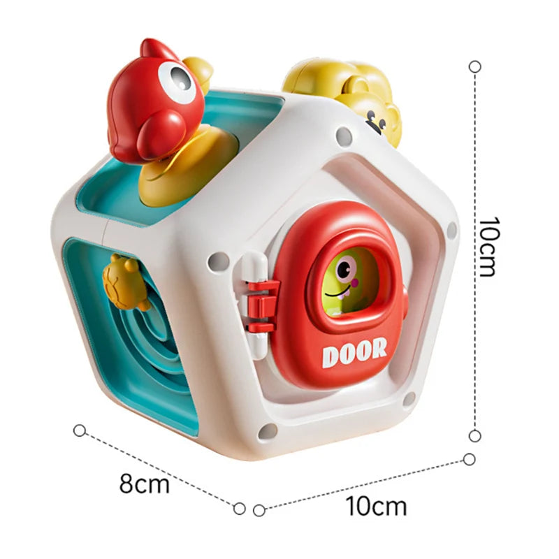Montessori Busy Board Cube