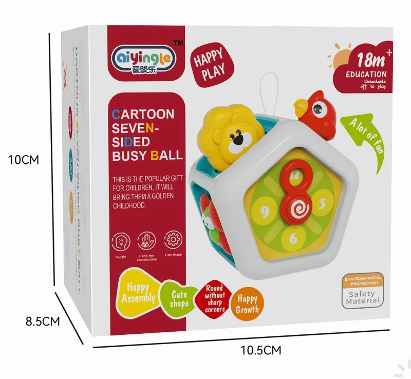 Montessori Busy Board Cube