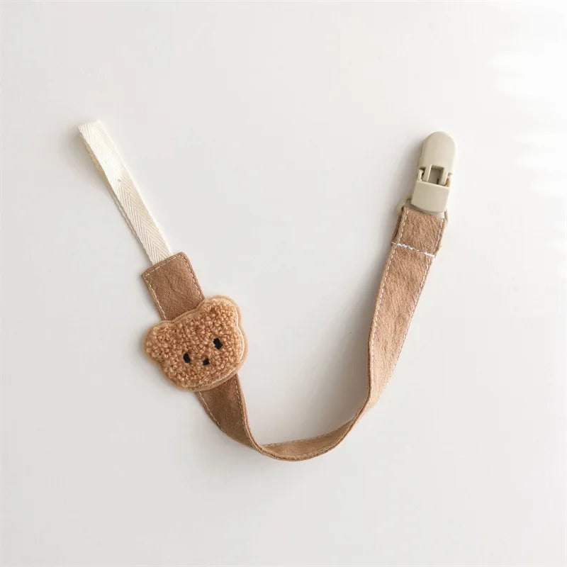 Bear Pacifier Clip Strap