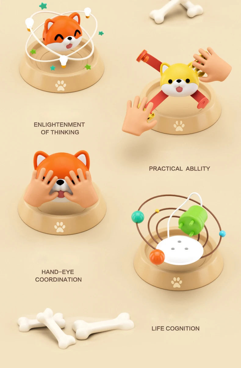 Montessori Busy Board Cube