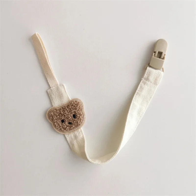 Bear Pacifier Clip Strap