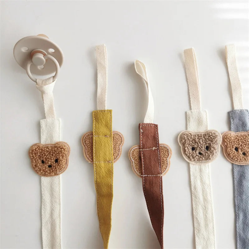 Bear Pacifier Clip Strap
