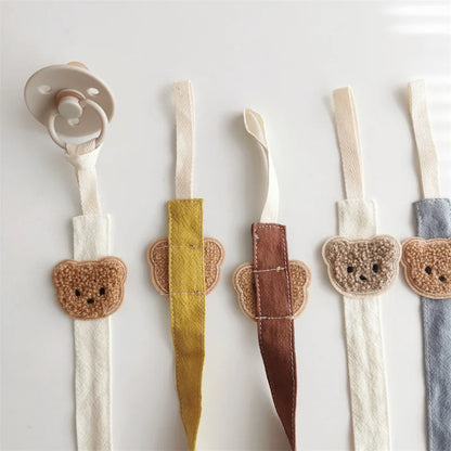 Bear Pacifier Clip Strap