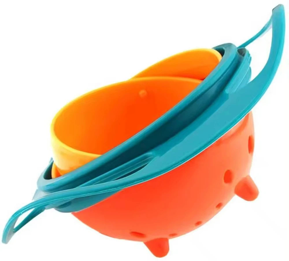 Spill-Proof Gyro Feeding Bowl
