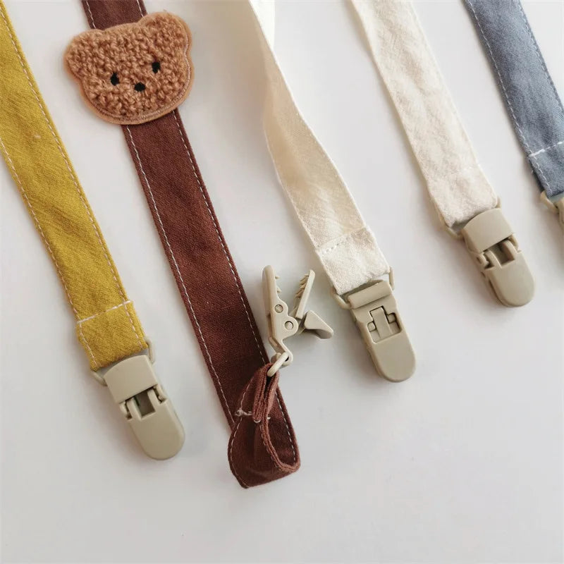 Bear Pacifier Clip Strap