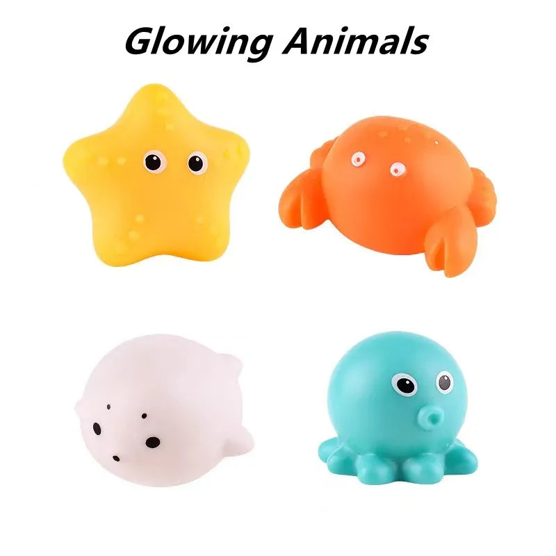 LED Light-Up Bath Toys