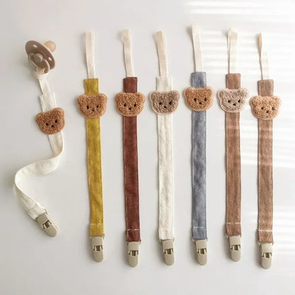 Bear Pacifier Clip Strap