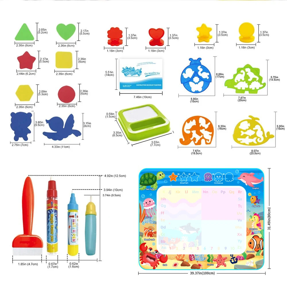 Magic Water Doodle Mat