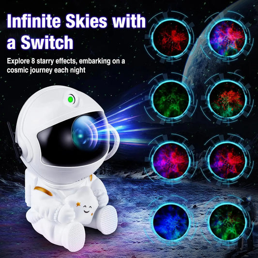 Astronaut Starry Night Light