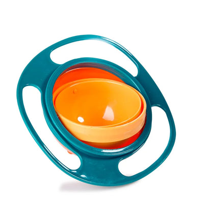 Spill-Proof Gyro Feeding Bowl