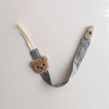 Bear Pacifier Clip Strap