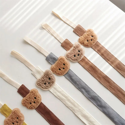 Bear Pacifier Clip Strap