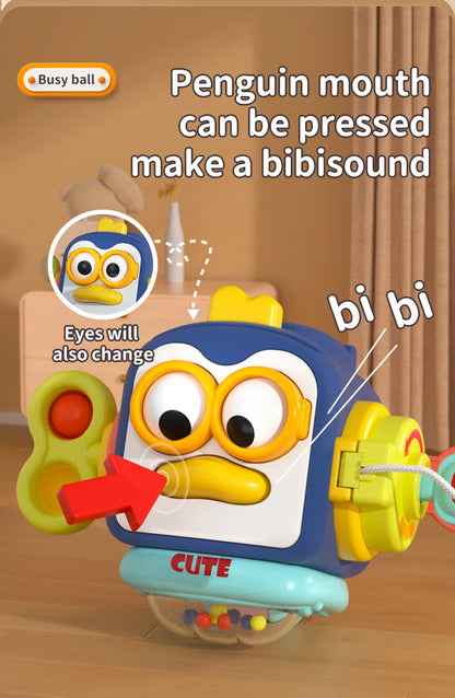 Montessori Busy Board Cube