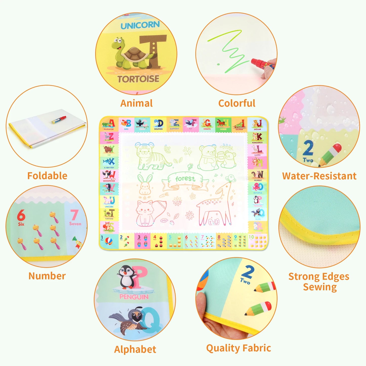 Magic Water Doodle Mat