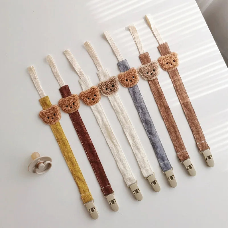 Bear Pacifier Clip Strap