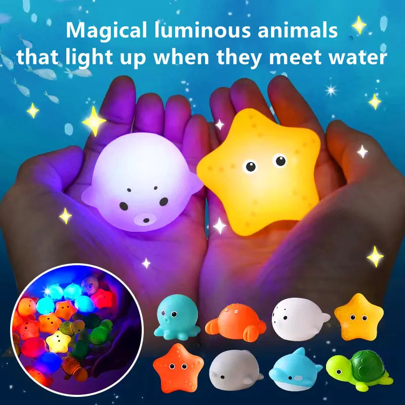 LED Light-Up Bath Toys