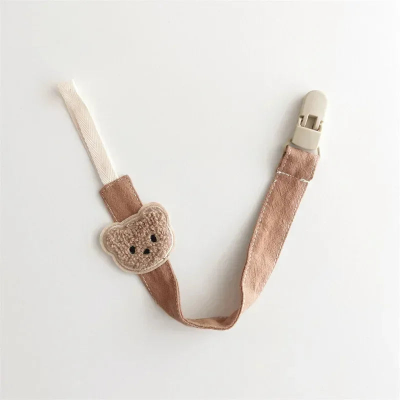 Bear Pacifier Clip Strap