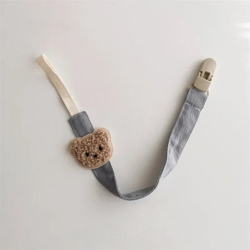 Bear Pacifier Clip Strap