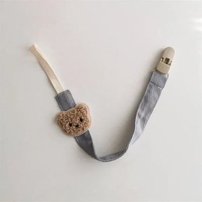 Bear Pacifier Clip Strap