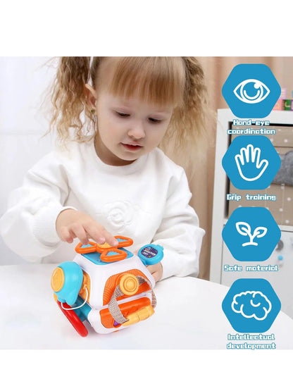Montessori Busy Board Cube