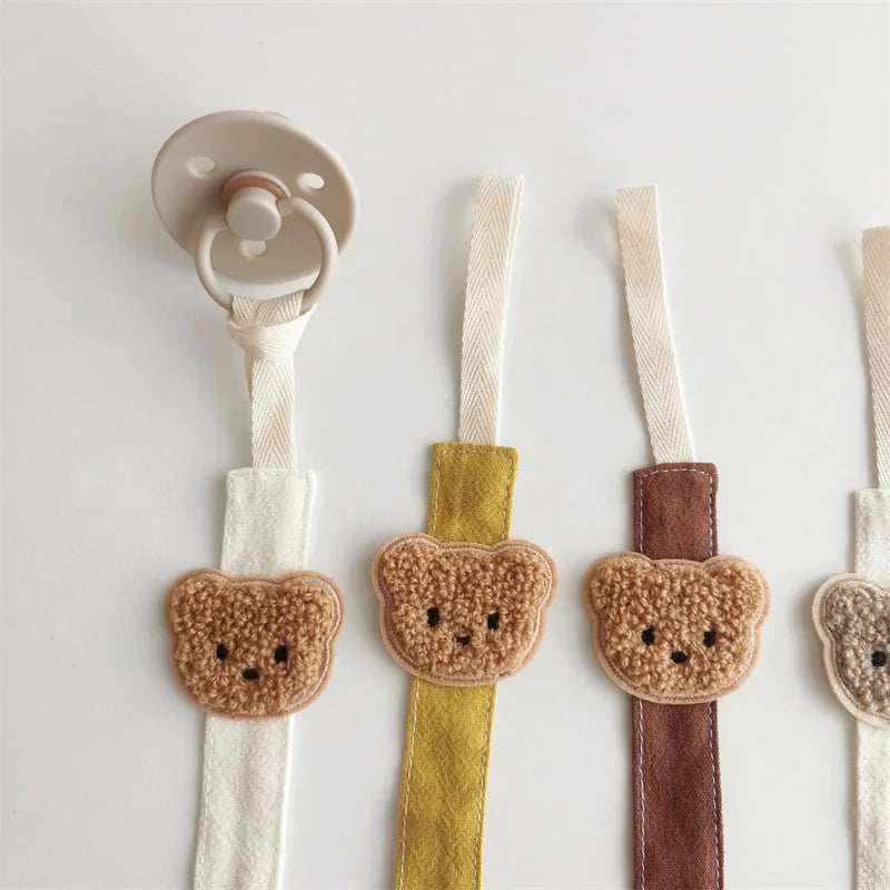 Bear Pacifier Clip Strap